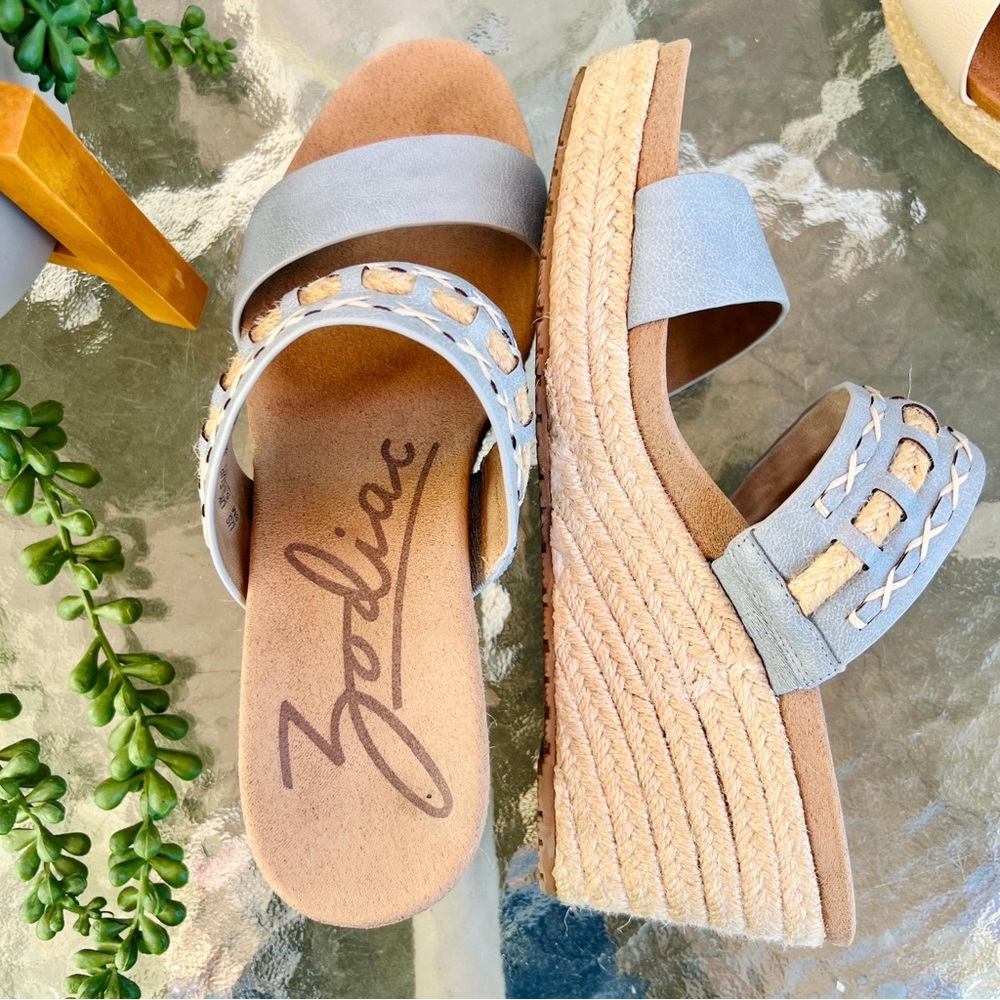 Pre-owned, Zodiac Espadrilles Wedges:7.5